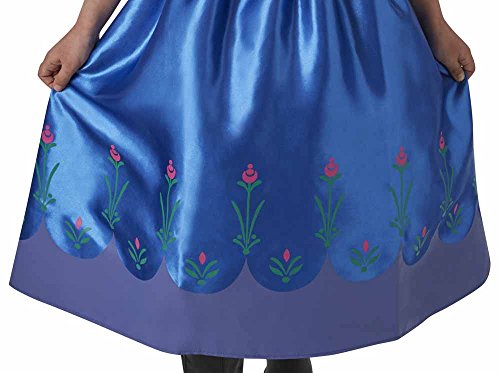 Frozen - Disfraz de Anna classic para niña, infantil talla 5-6 años (Rubie's 620977-M)