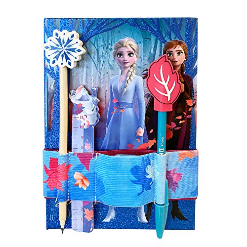 FROZEN II- Disney Diario con Accesorios Frozen 2 Cuaderno tematizado, Color Set (CIFE Spain 41908)