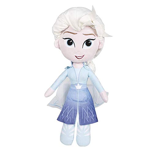 FS Peluches Frozen 2 Princesas y Olaf. Calidad Super Soft (28CM, Elsa)