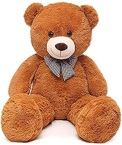 FSN Oso de Peluche Gigante Grande Teddy, 100cm Osito Suave y Cariñoso para Niños y Adultos (Marrón Oscuro)