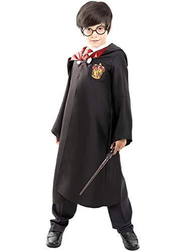 Funidelia | Corbata Harry Potter Gryffindor Oficial para niño y niña ▶ Hogwarts, Magos, Películas & Series - Color: Granate, Accesorio para Disfraz - Licencia: 100% Oficial