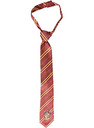 Funidelia | Corbata Harry Potter Gryffindor Oficial para niño y niña ▶ Hogwarts, Magos, Películas & Series - Color: Granate, Accesorio para Disfraz - Licencia: 100% Oficial