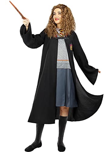 Funidelia | Disfraz de Hermione Granger Oficial para Mujer Talla S ▶ Gryffindor, Magos, Películas & Series, Hogwarts - Color: Gris / Plateado - Licencia: 100% Oficial