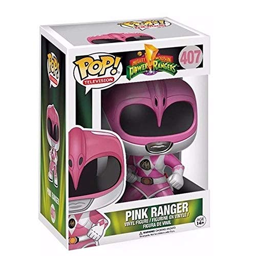 Funko 12577 – Power Rangers Ranger, Rosa Metálico