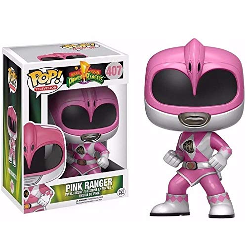 Funko 12577 – Power Rangers Ranger, Rosa Metálico