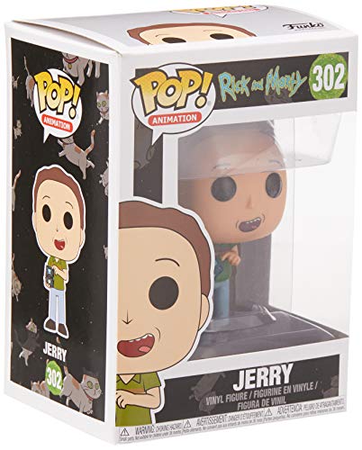 Funko 22962 Rick and Morty - Jerry with Meeseeks Pop Vinyl Figure