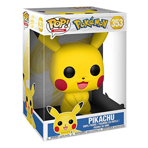 Funko 31542 Pop Games Pokemon S1- 10 Inch Pikachu