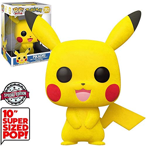 Funko 31542 Pop Games Pokemon S1- 10 Inch Pikachu