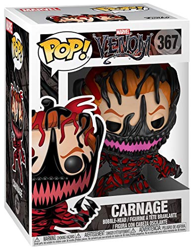 Funko 33073 POP Bobble: Marvel: Marvel Venom: Carnage/Cletus Kasady