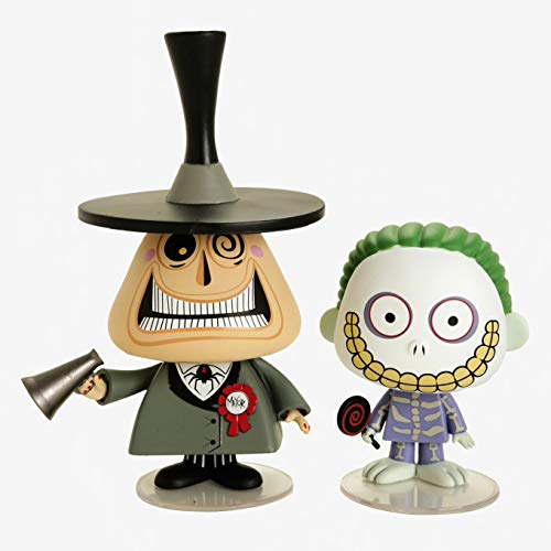 Funko 34002 VYNL 4 Inch 2-Pack: Disney: NBX: Mayor and Barrel