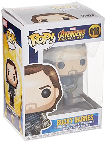 Funko 35775 POP Bobble: Marvel: Infinity War S2: Bucky w/ Weapon