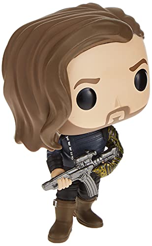 Funko 35775 POP Bobble: Marvel: Infinity War S2: Bucky w/ Weapon