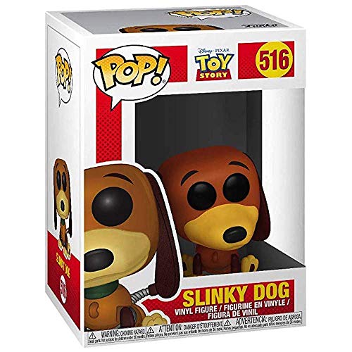 Funko 37010 Pop: Toy Story-Slinky Dog Figura Coleccionable, Multicolor