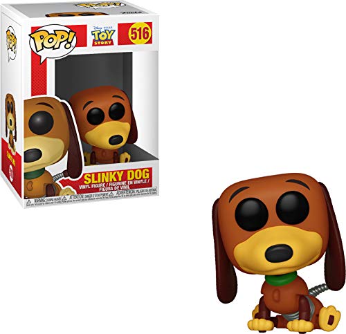 Funko 37010 Pop: Toy Story-Slinky Dog Figura Coleccionable, Multicolor