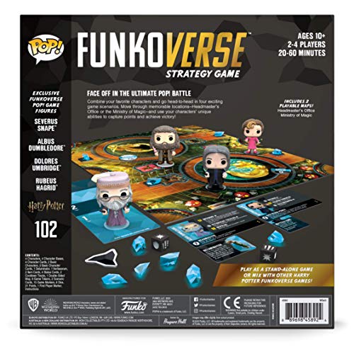 Funko 45892 POP Funkoverse Harry Potter 102-Expandalone Juego de mesa de estrategia, multicolor