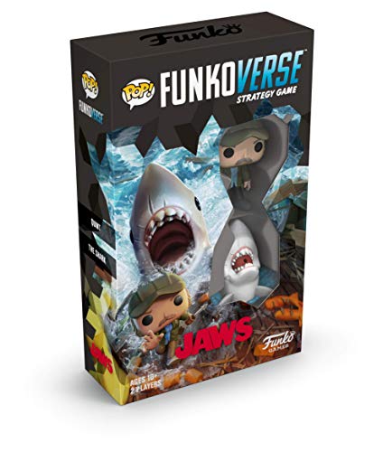 Funko 46069 Pop Funkoverse: Jaws 100-Expandalone Estrategia Juego de Mesa, Multicolor