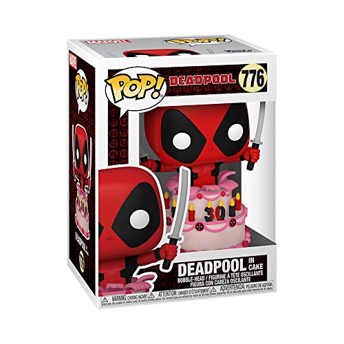 Funko 54654 POP Marvel Deadpool 30th- Deadpool in Cake