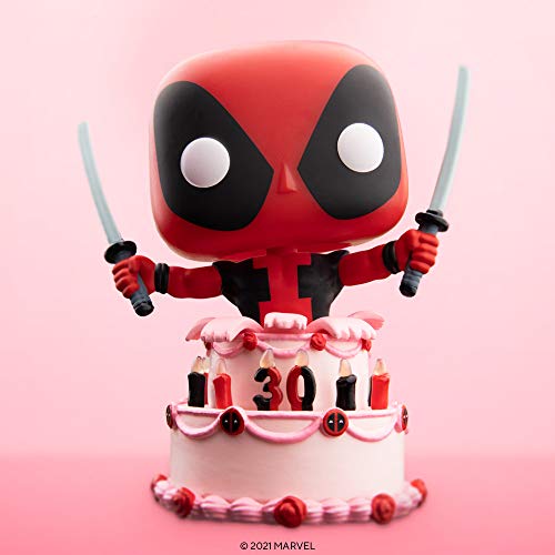 Funko 54654 POP Marvel Deadpool 30th- Deadpool in Cake