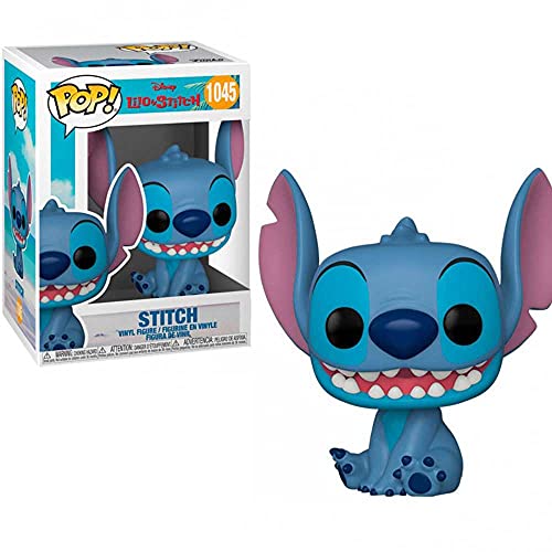 Funko 55617 POP DisneyLiloandStitch-Smiling Seated Stitch