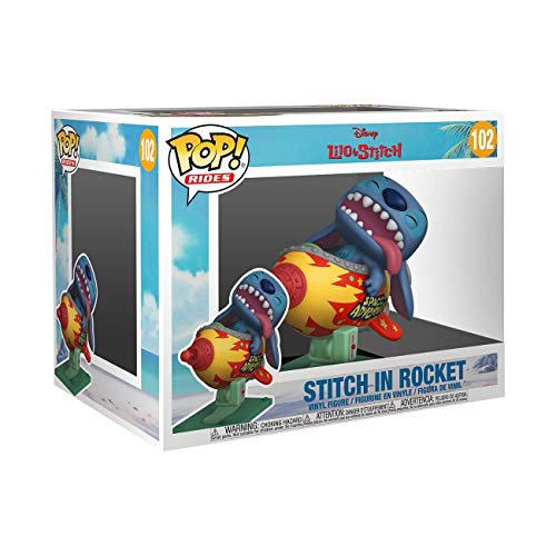 Funko 55620 POP Rides Lilo and Stitch- Stitch in Rocket