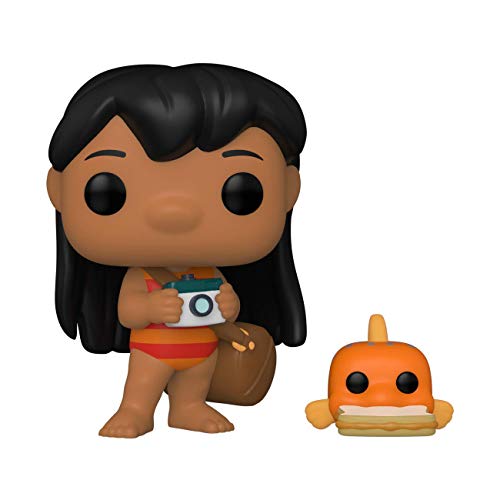 Funko 55621 POPandBuddyLiloandStitch- Lilo w/Pudge