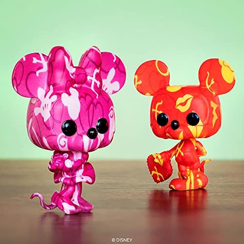 Funko 55669 ASST POP Artist Series DTV- 2PC Mickey and Minnie Bundle Amazon Exclusive