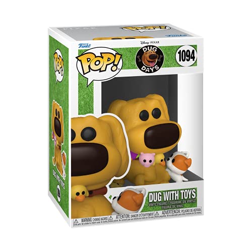 Funko 57387 POP Disney Dug Days- Dug w/toys