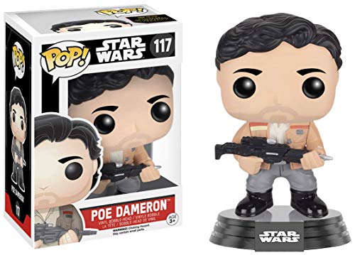 Funko 9624 Star Wars 9624 "Pop Bobble E7 TFA Poe Dameron Resistance Figure