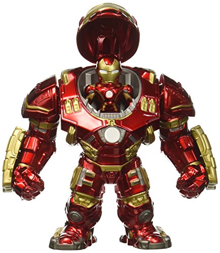 Funko 97956 MARVEL 97956 Jada Metals Die Cast 6.5 Inch Hulkbuster with Removable Iron Man Figure, Multi