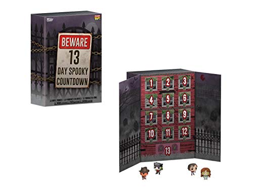 Funko- Advent Calendar: Pocket Pop: 13-Day Spooky Countdown Figura Coleccionable, Multicolor (48114)