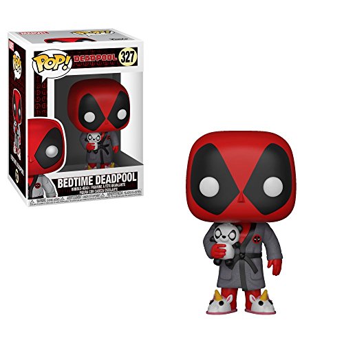 Funko- Figura Pop Marvel Parody Deadpool in Robe Vinilo, Multicolor (31118)