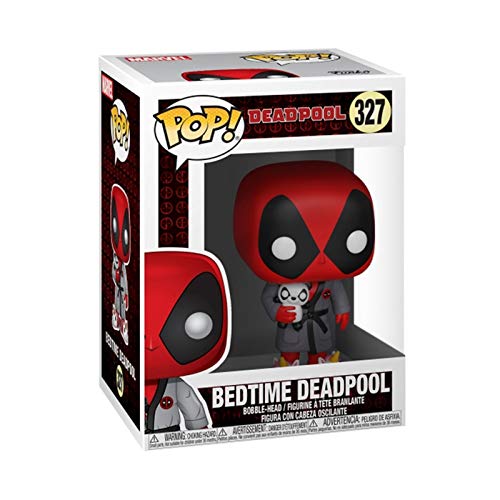 Funko- Figura Pop Marvel Parody Deadpool in Robe Vinilo, Multicolor (31118)