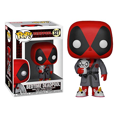 Funko- Figura Pop Marvel Parody Deadpool in Robe Vinilo, Multicolor (31118)