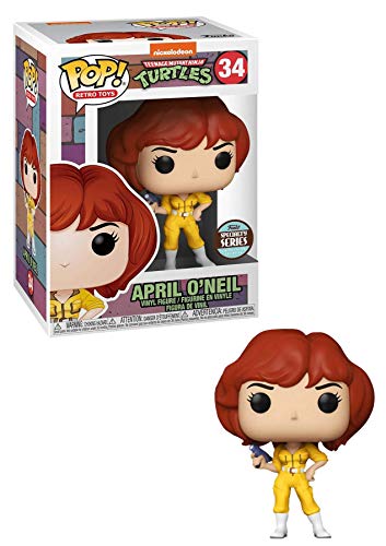 Funko - Figurinas TMNT Tortues Ninja - April O'Neil Pop 10 cm - 0889698523578