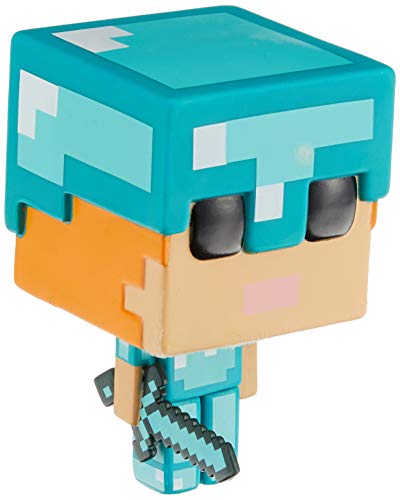 Funko - Figurine Minecraft - Alex In Diamond Armor Exclu Pop 10cm - 0889698264013