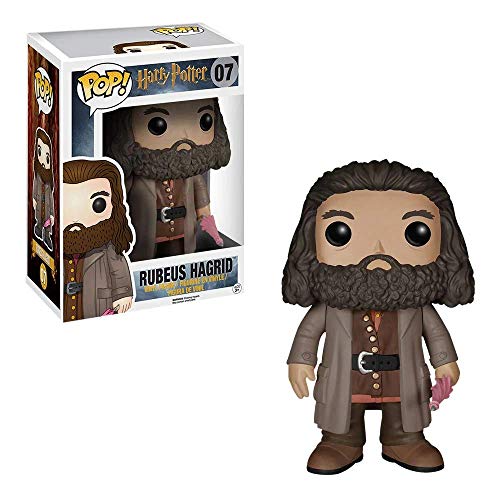 Funko- Harry Potter: 6" Rubeus Hagrid Figurina de Vinilo, Multicolor, Standard (5864)