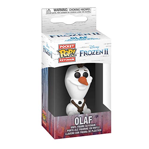 Funko- Keychain Disney Frozen Olaf Llavero Pop, Multicolor, One Size (40905)