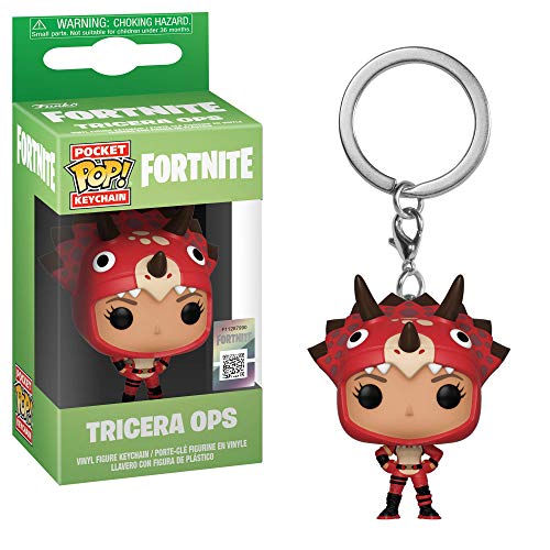 Funko- Keychain Pocket Pop Ducati Tricera Ops Figura Coleccionable, Multicolor (35716)