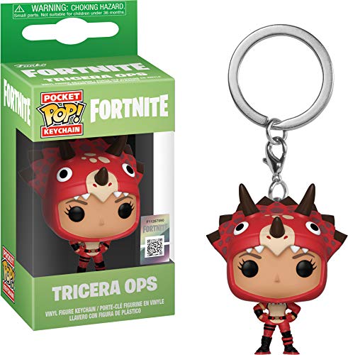 Funko- Keychain Pocket Pop Ducati Tricera Ops Figura Coleccionable, Multicolor (35716)