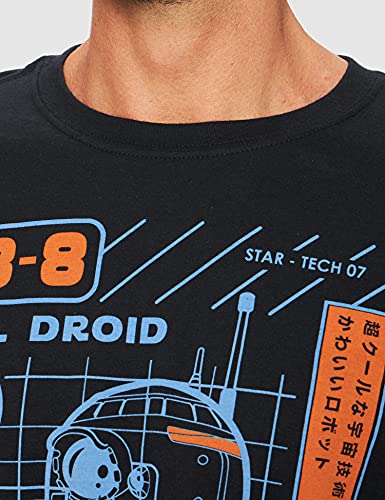 Funko Men's Pop! T-Shirts: Ep 7 - BB-8 Blueprint