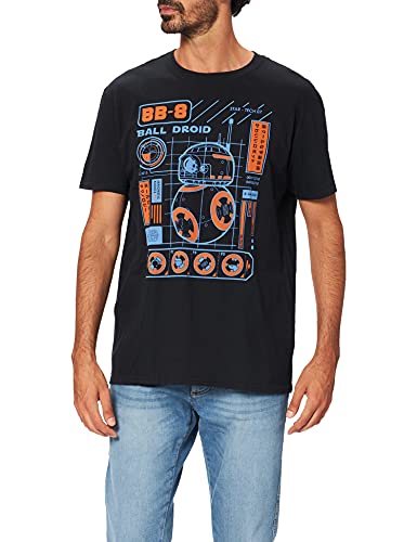 Funko Men's Pop! T-Shirts: Ep 7 - BB-8 Blueprint