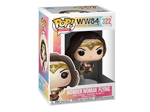 Funko- Pop 1984-Wonder Wonder Woman (Flying) Figura Coleccionable, Multicolor (47373)