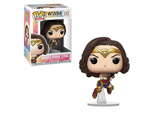 Funko- Pop 1984-Wonder Wonder Woman (Flying) Figura Coleccionable, Multicolor (47373)