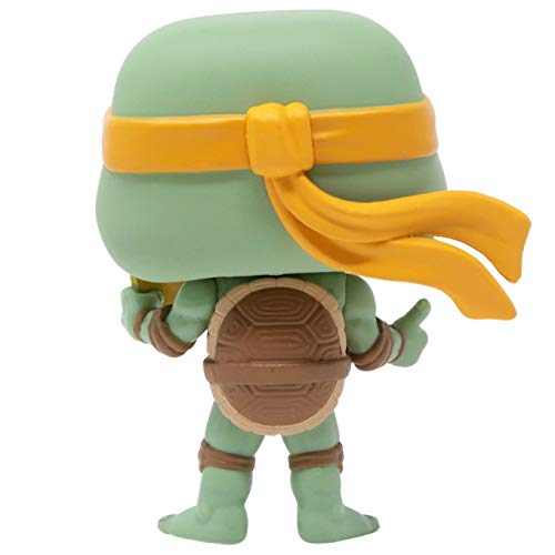 Funko- Pop 1990-Michelangelo Teenage Mutant Ninja Turtles 1990 Michelangelo Figura Coleccionable, Multicolor (51433)