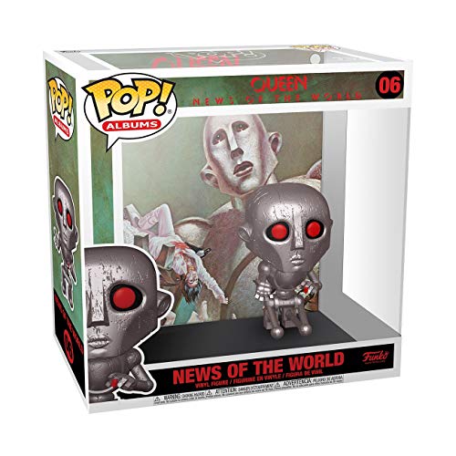 Funko- Pop Albums Queen News of The World Juguete Coleccionable, Multicolor (53081)