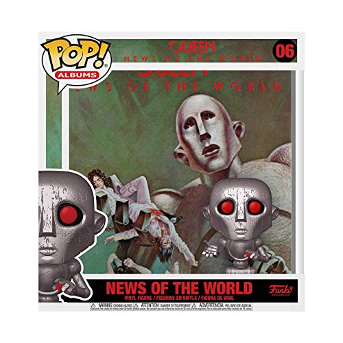 Funko- Pop Albums Queen News of The World Juguete Coleccionable, Multicolor (53081)