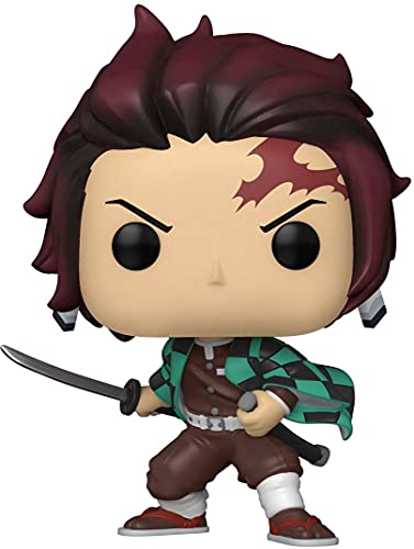 Funko POP Animation Demon Slayer-Tanjiro Kamado, multicolor (49010)