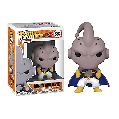 Funko- Pop Animation Dragon Ball Z S8-Evil Buu Dragonball Figura Coleccionable, Multicolor (48610)