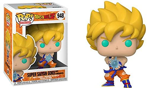 Funko- Pop Animation Dragon Ball Z SS Goku w/Kamehameha Wave (48660)