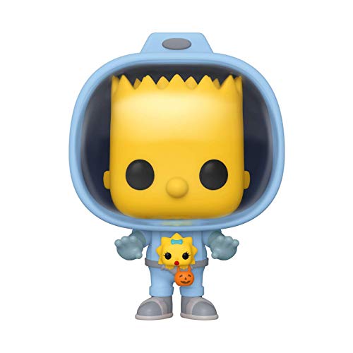 Funko- Pop Animation: Simpsons-Bart w/Chestburster Maggie Figura Coleccionable, Multicolor (50138)